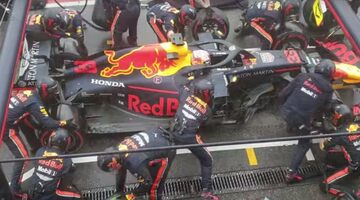 Видео рекордно быстрого пит-стопа Red Bull на Гран При Германии