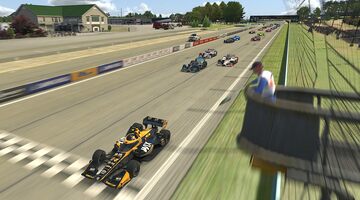 Сейдж Карам победил на первом этапе виртуального IndyCar