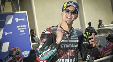 Фабио Куартараро на поул-позиции Гран При Франции MotoGP