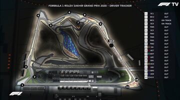 Круг по трассе для Гран При Сахира. Видео