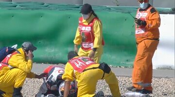 Жёсткая авария Хорхе Мартина в третьей тренировке MotoGP. Видео