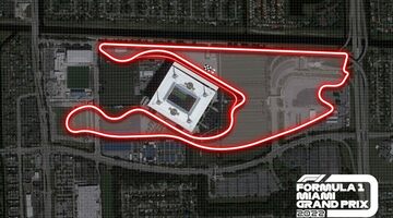 Виртуальный круг по трассе Формулы 1 в Майами. Видео