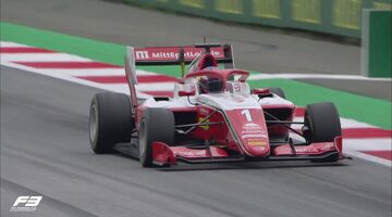Деннис Хаугер на поуле этапа Ф3 в Австрии, Александр Смоляр – третий