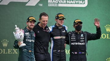 Себастьян Феттель потерял кубок за второе место в Гран При Венгрии