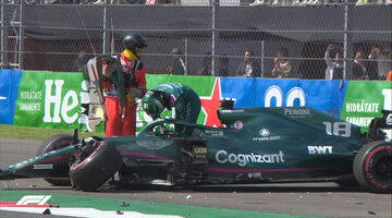 Квалификация Гран При Мексики остановлена из-за аварии Лэнса Стролла