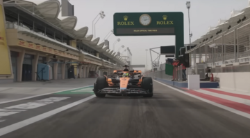 McLaren показал видео с обкатки MCL60 в Бахрейне