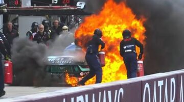 «Ничего себе пожар!» Реакция Джорджа Рассела на инцидент в гонке поддержки