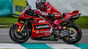 Энеа Бастианини одержал первую победу с Ducati, выиграв Гран При Малайзии