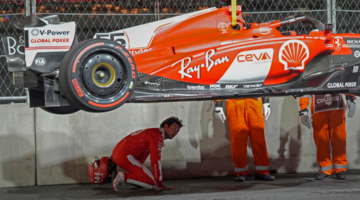 Журналисты оценили финансовый ущерб Ferrari от аварии Карлоса Сайнса