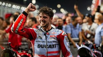 Фабио Ди Джаннантонио одержал первую победу в MotoGP на Гран При Катара