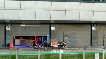 Новый болид Red Bull Racing заметили в Сильверстоуне