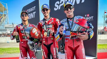 Франческо Баньяя выиграл спринт MotoGP в Мандалике, Мартин – десятый