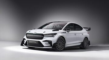 Skoda построила «гоночный» электрокроссовер Enyaq RS Race