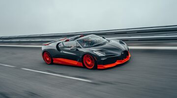 Bugatti W16 Mistral установил рекорд скорости для открытых автомобилей