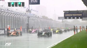 FIA отменила основную гонку Ф2 из-за сильного дождя