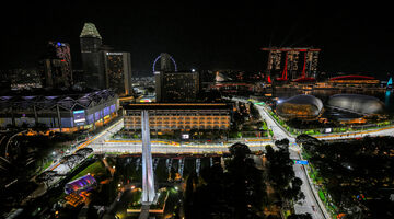 Трансляция второй тренировки Гран При Сингапура Формулы 1