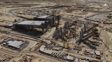 В Саудовской Аравии началось строительство надземной трассы Формулы 1