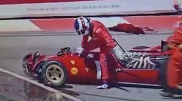 Жан Алези разбил Ferrari 1969 года на Историческом Гран При Монако