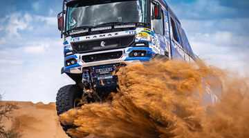 КАМАЗ оторвался от МАЗа на втором этапе ралли «Золото Кагана-2026»