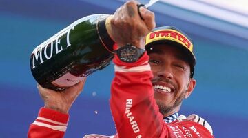Льюис Хэмилтон одержал первую победу с Ferrari, Антонелли сошёл