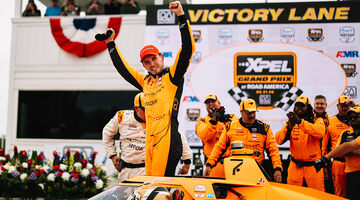 Кристиан Лундгор выиграл гонку IndyCar на «Роуд Америка»