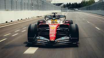 Команда Ferrari первой протестировала новую трассу в Мадриде