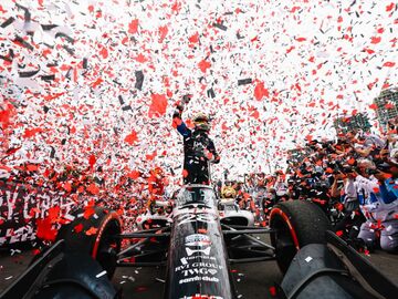 Хаос, необычная стратегия и дерзкий обгон: как Эрикссон выиграл гонку IndyCar в Маркхэме