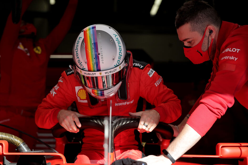 Обе Ferrari выбыли из квалификации Гран При Турции