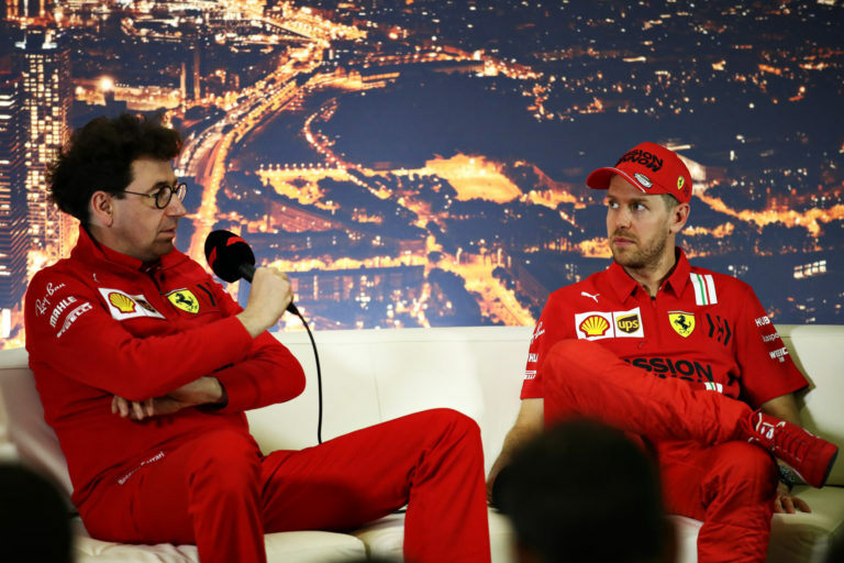 Себастьян Феттель: Я не собирался спорить с решением Ferrari