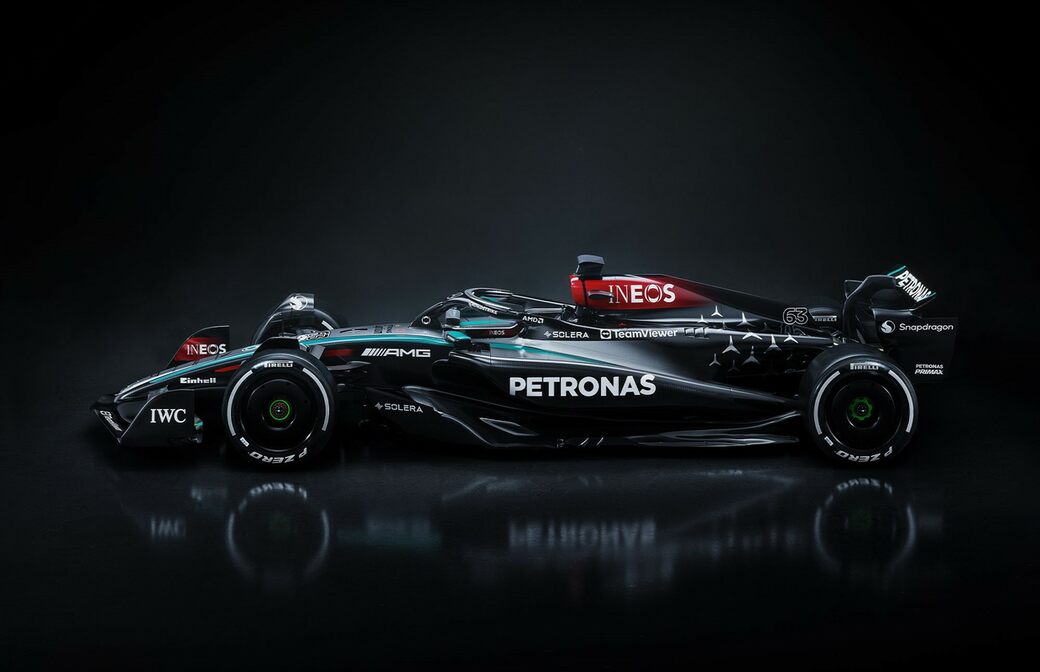 Mercedes показала раскраску и машину на сезон-2024 в Формуле 1
