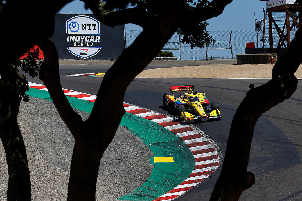 Алекс Палоу выиграл гонку IndyCar на «Лагуна Сека»
