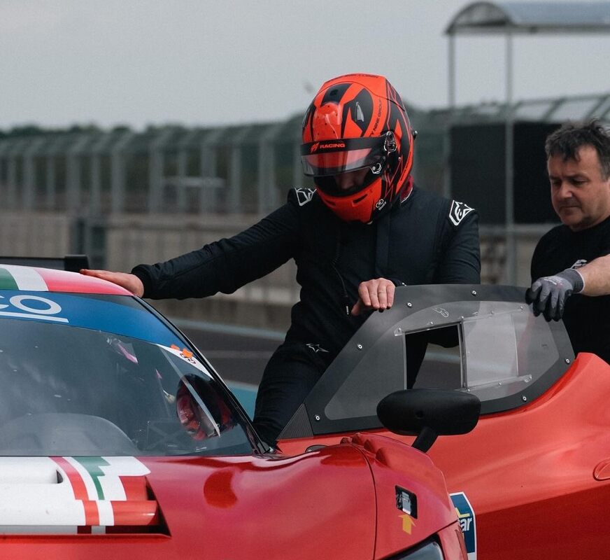 Никита Мазепин провёл тесты Ferrari в Венгрии